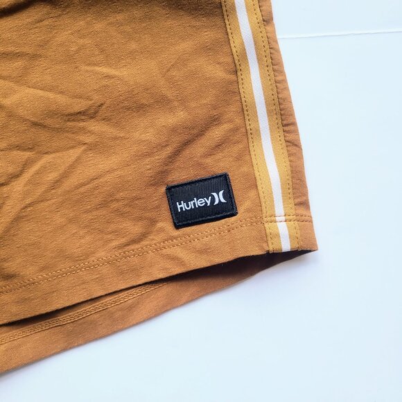 Hurley Phantom Naturals Sessions 16" Ale Brown Board Shorts Men's Waist Size 30 - Picture 5 of 11
